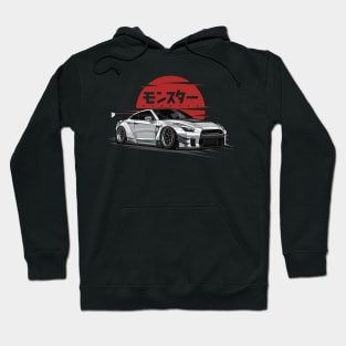 JDM Monster GTR R-35 (White) Hoodie